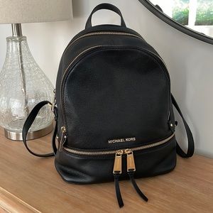COPY - Michael Kors Rhea leather backpack.